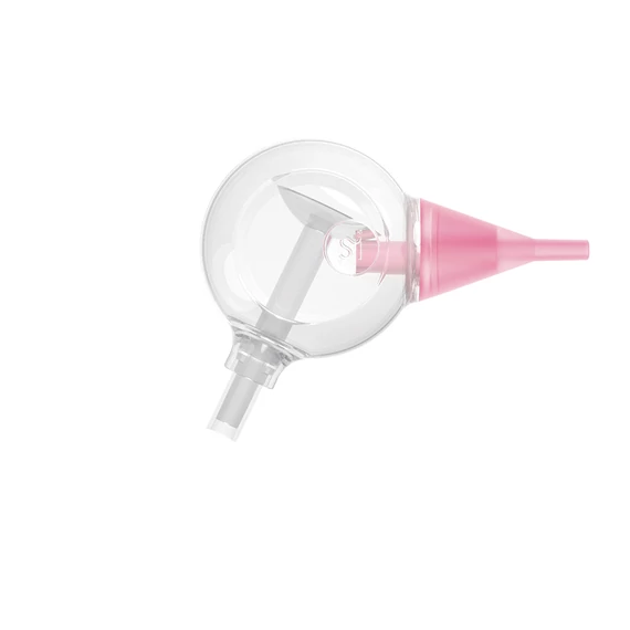 Foiled Colibri head pink with newborn nose tip