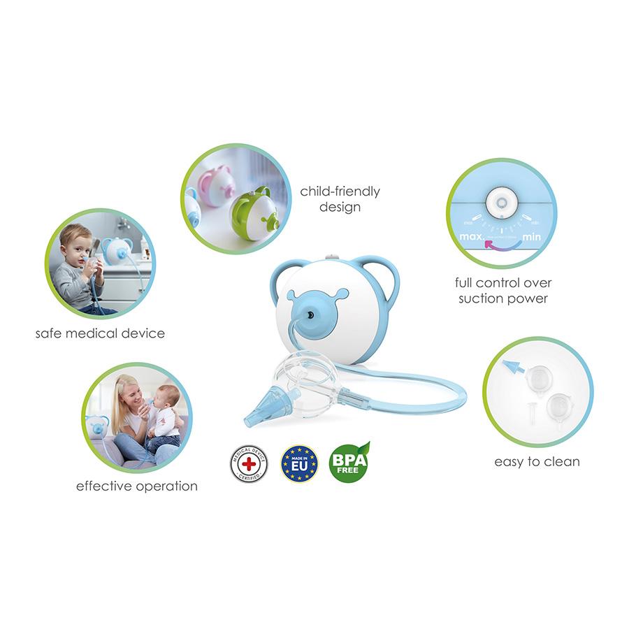 Nosiboo baby nasensauger nosiboo pro elektrischer nasensauger