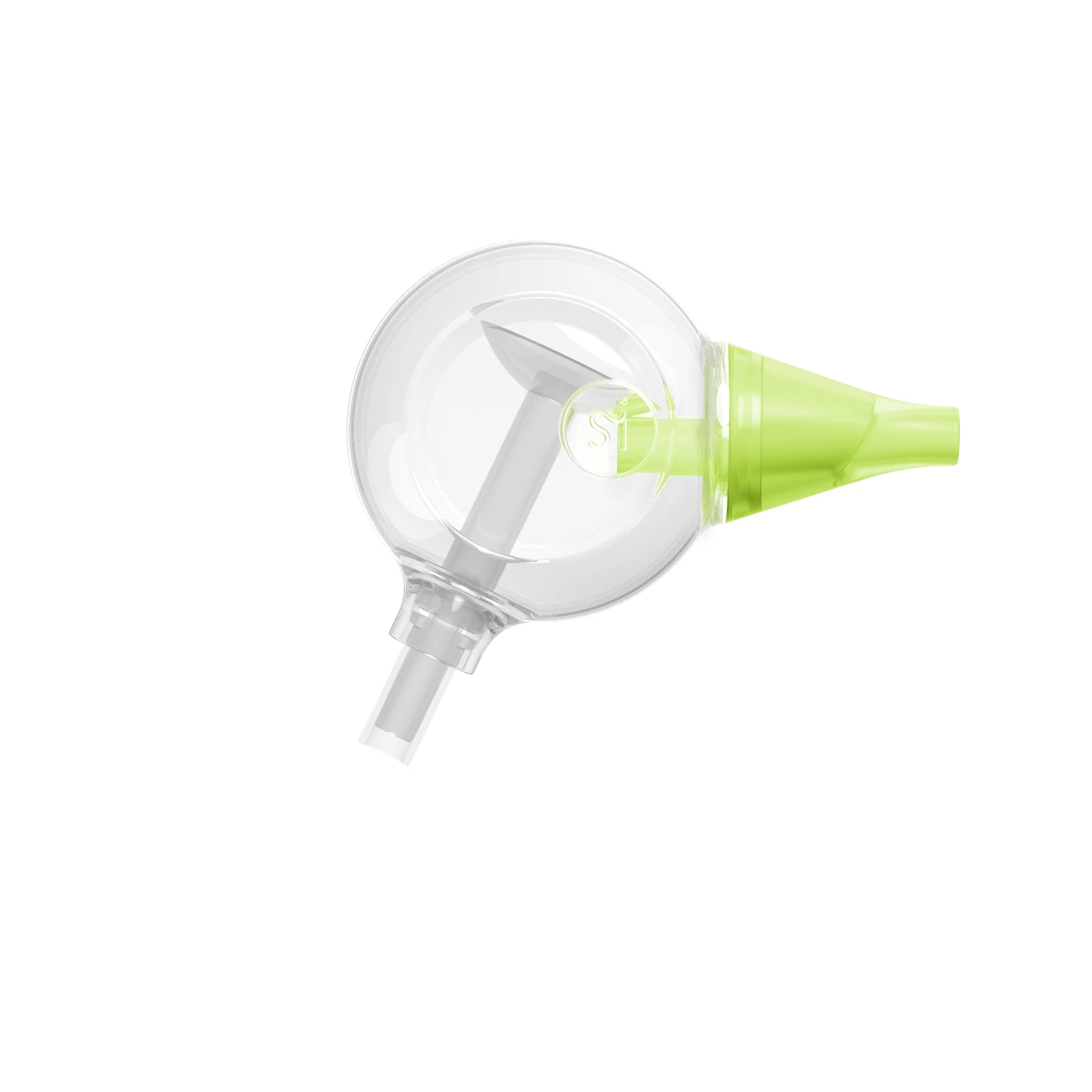 Foiled Colibir head green with standard nose tip